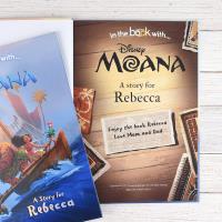 Personalised Disney Moana Hardcover Story Book Extra Image 3 Preview